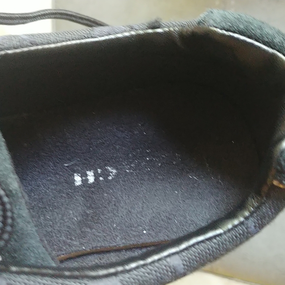 - coach black shoes sneakers - Picture 10 of 10